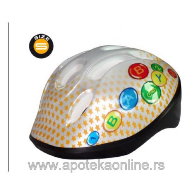 BELLELLI HELMET FOR KIDS ALPHABET GREY SIZE S BELLELLI HELMET FOR KIDS ALPHABET GREY SIZE S